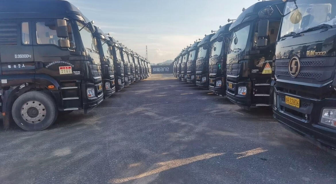 Second-hand tractor truck